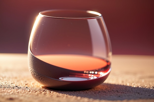 Red wine lafite wine glass goblet elegant romantic drink wallpaper background illustration