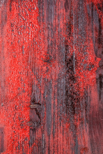 Red wooden background