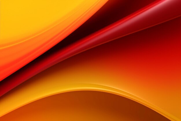 Red yellow abstract background generative ai