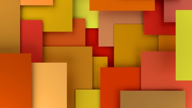 Red and yellow digital colorful abstract design wallpaper