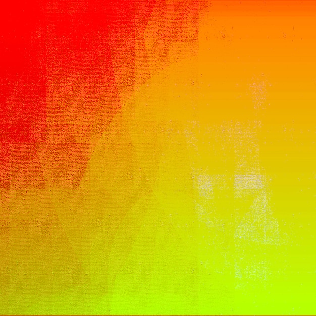 Red and yellow gradient design square background