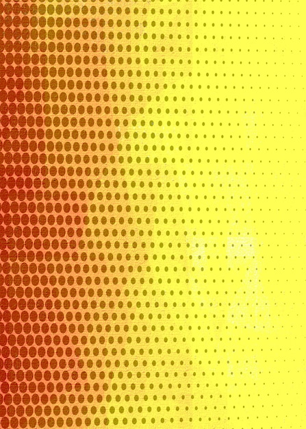 Red yellow halftone vertical background