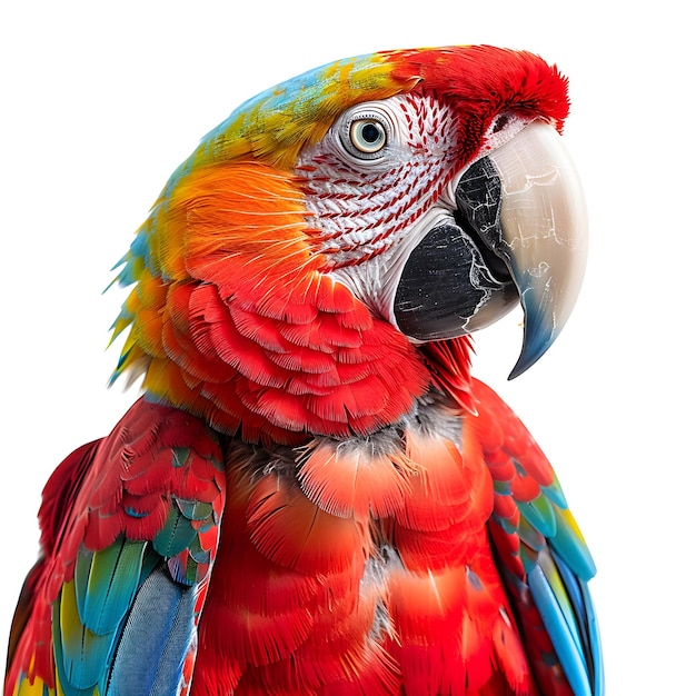 red and yellow macaw