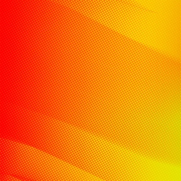 Red and yellow mixed dot gradient backgroud Empty square backdrop illustration with copy space