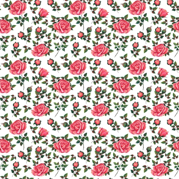 red and yellow roses watercolor clip art