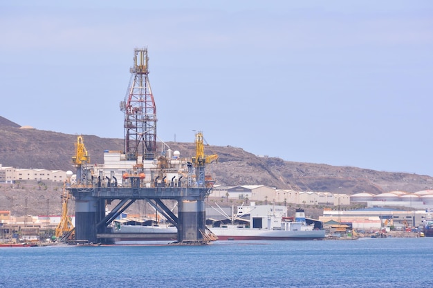 Redactionele foto van de haven in Gran Canaria Spanje 10 oktober 2015