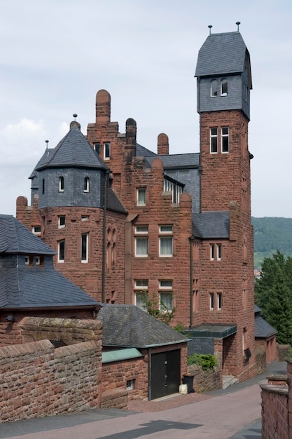 reddish brick house in Miltenberg