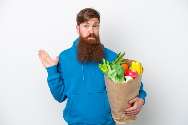 Redhead man with beard