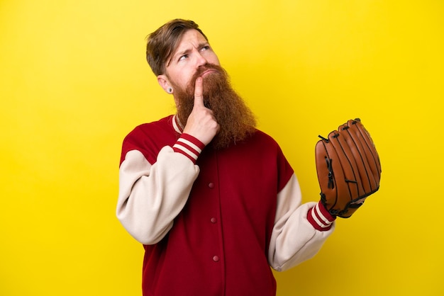 Redhead man with beard