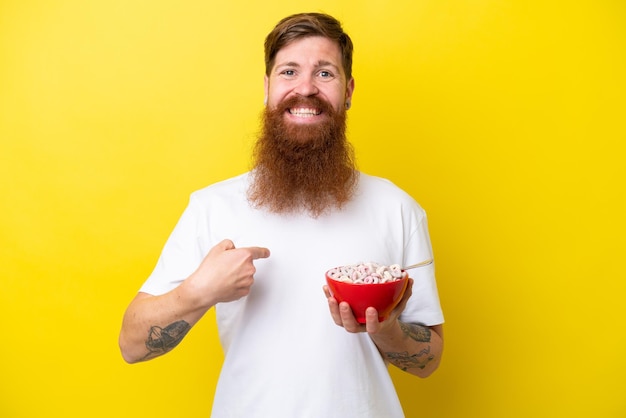 Redhead man with beard