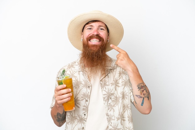 Redhead man with beard