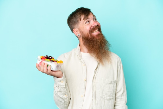 Redhead man with beard