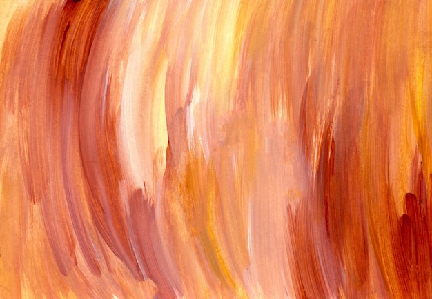 Redorange acrylic oil painting texture