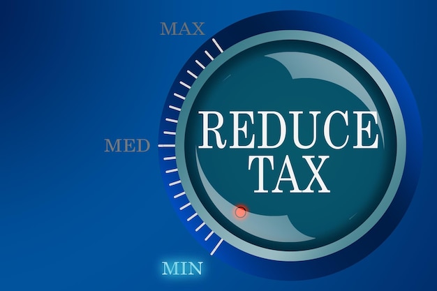 Reduce tax turn to minimum on knob