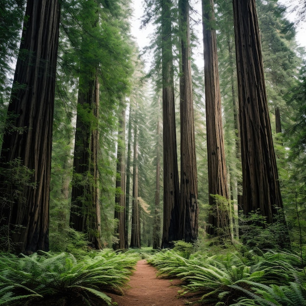 Redwood-bomen