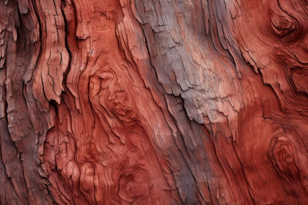 Redwood boomstructuur grenen Roze materiaal Genereer Ai