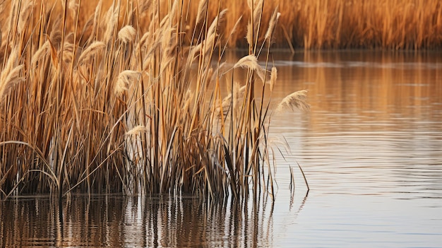 ReedCovered Riverbank