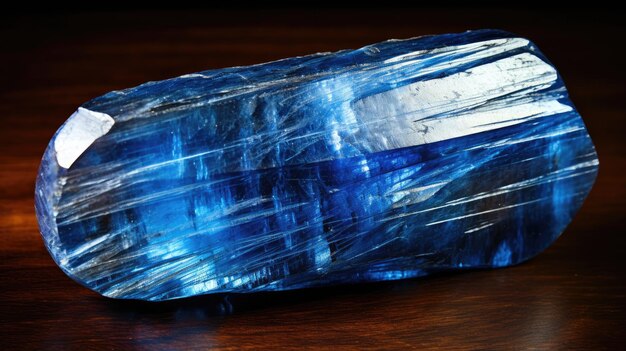 Рафинированный голубой кианитовый камень
