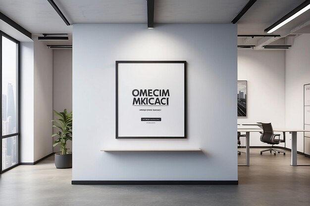 Refined Office Appeal Elegant Signage Mockup Template