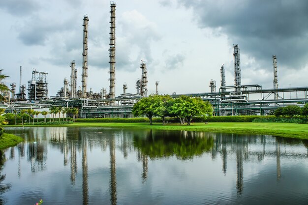 Refinery oil and gas industry