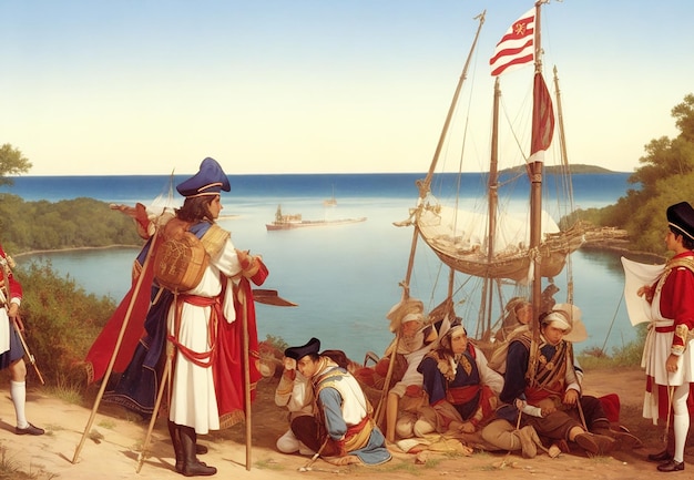 탐험 역사 와 논란 을 기념 하는 콜럼버스 날 에 대한 반성