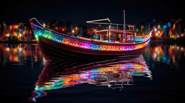 Reflection boat lights