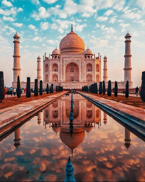 reflection of buildings in water