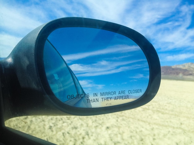 Foto riflessione degli alberi nell'acqua