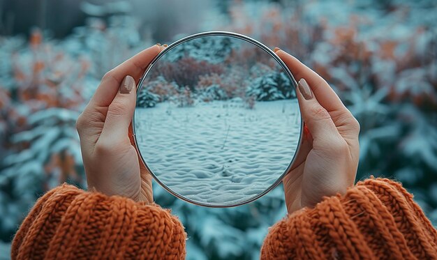 Photo reflective gaze