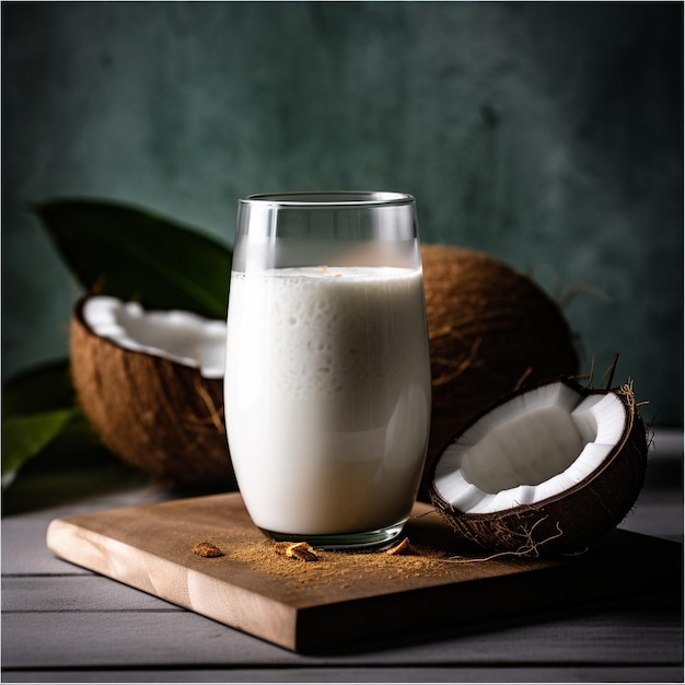 Refreshing Creamy Coconut Smoothie