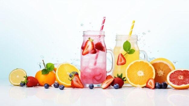 Refreshing Fruit Juice For A Summer Picnic