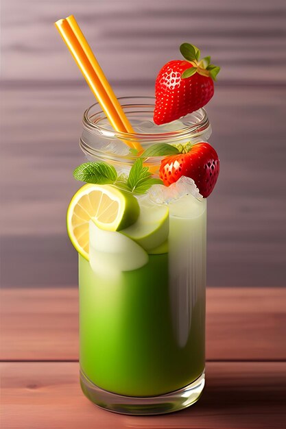 Refreshing and healthy drink