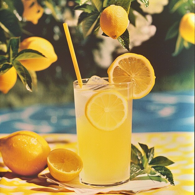 Refreshing Lemon Splash