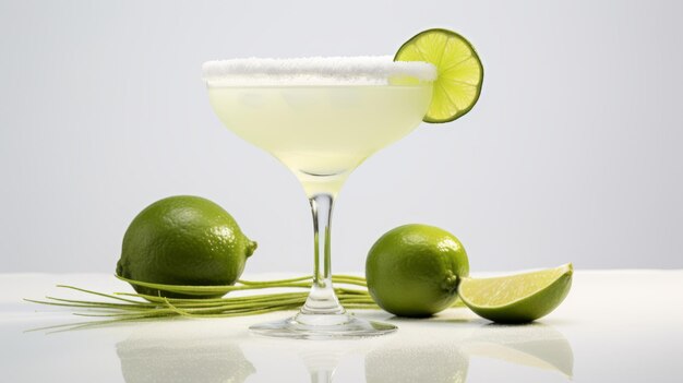 Photo refreshing margarita perfect summer picnic drink