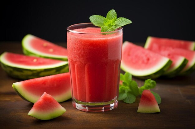 Refreshing Melon Paradise Watermelon Juice