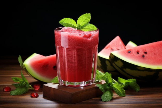 Refreshing Watermelon Mint Quencher