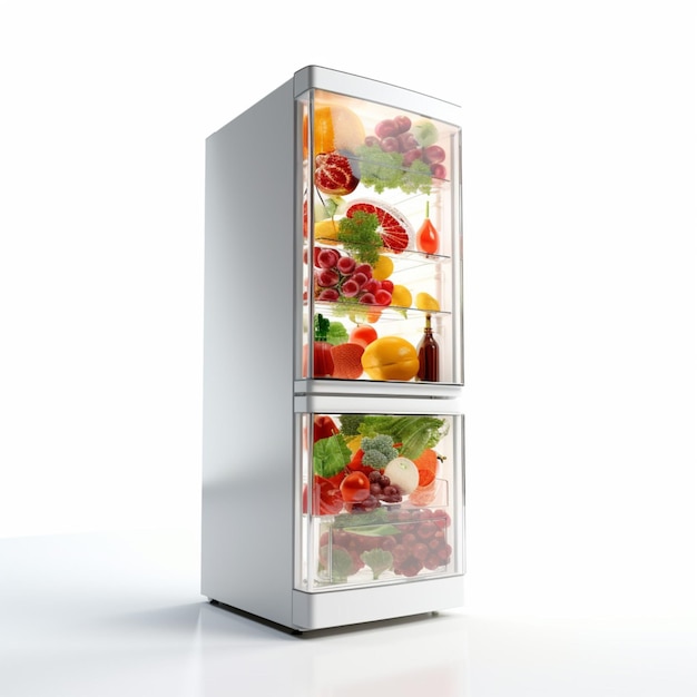 Refrigerators with white background high quality ul