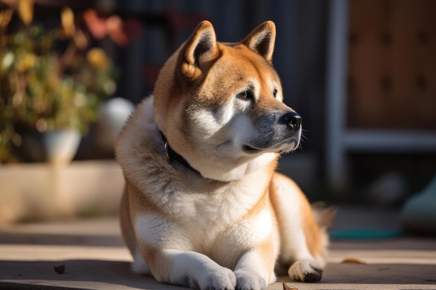 Regal Akita Dog