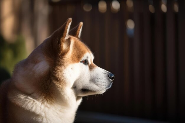 Regal Akita Dog