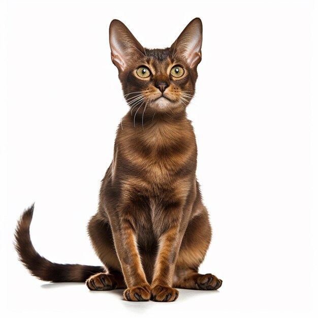 The Regal Posture of an Abyssinian AI generated