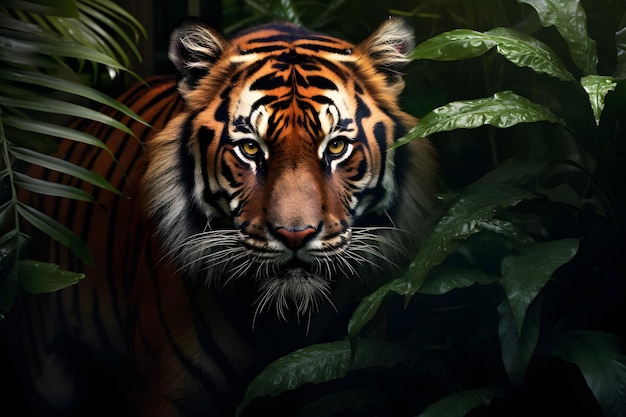 Regal Tiger in the Jungle