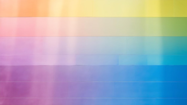 Regenboog reflecterend kleurrijk zonlicht op het gestructureerde oppervlak van de muur Dispersie en ref Generatieve AI