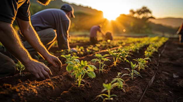 Regenerative farming works on smallscale organic with complex farm such as nutrient rich soil