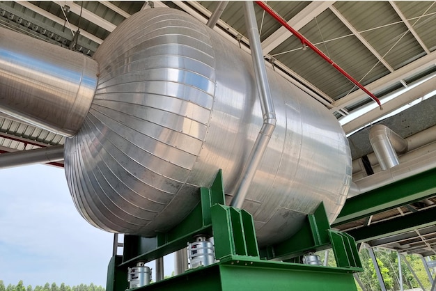 Regenerator een van de processtromen van de Organic Rankine Cycle Power Plant: