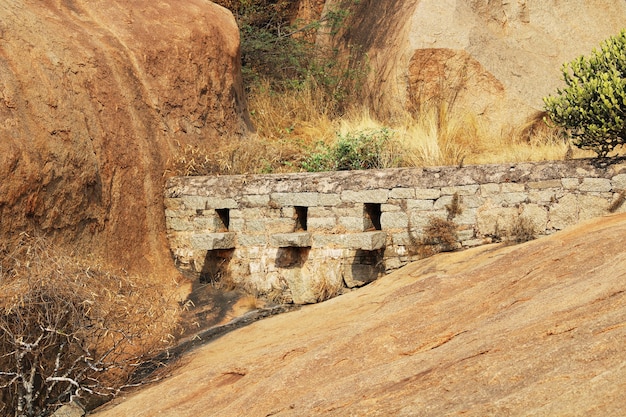 Regenwateropvangcentrum bovenop Bellary Fort