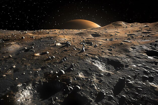 Region Between Mars and Jupiter Containing Numerous