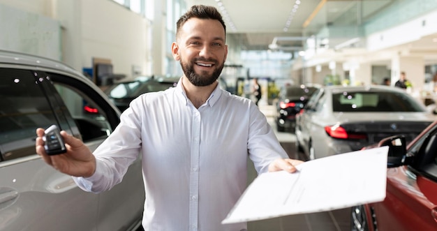 Registratie van een verzekering in de salon van een autodealer