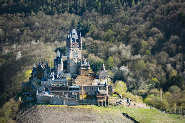 Reichsburg Cochem In The Eifel Germany