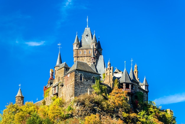 사진 독일의 제국 성, reichsburg cochem