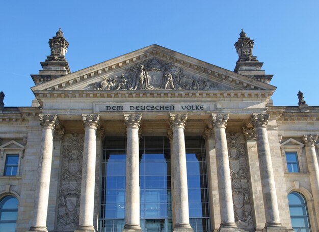 Reichstag parliament in Berlin